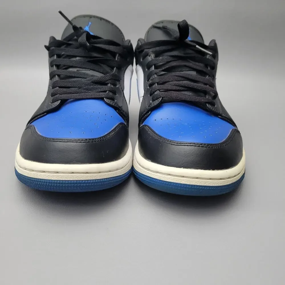 Size 10.5 - Air Jordan 1 Low Alternate Royal Toe Mens Shoes